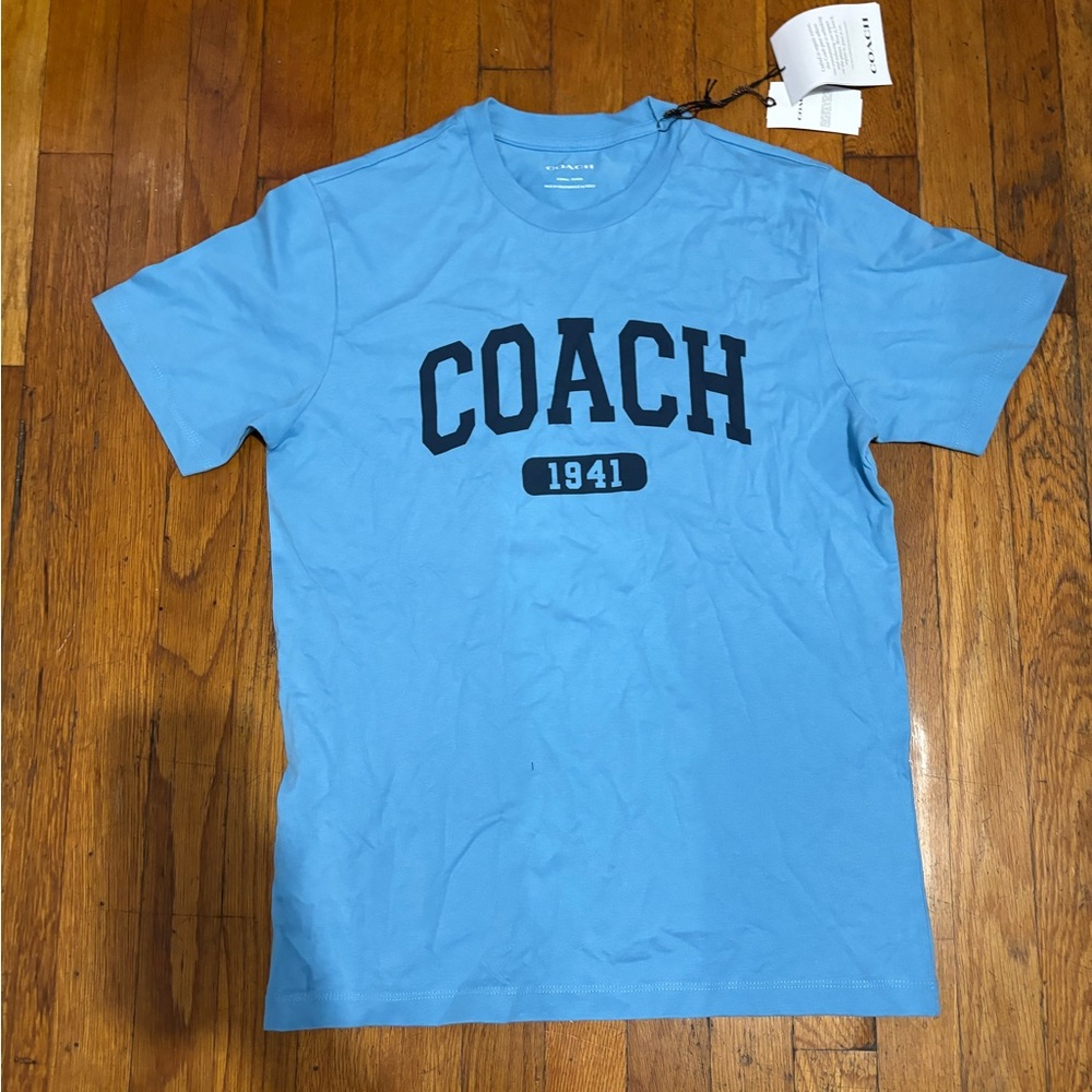 Coach Varsity T-Shirt in Organic Cotton Size XS